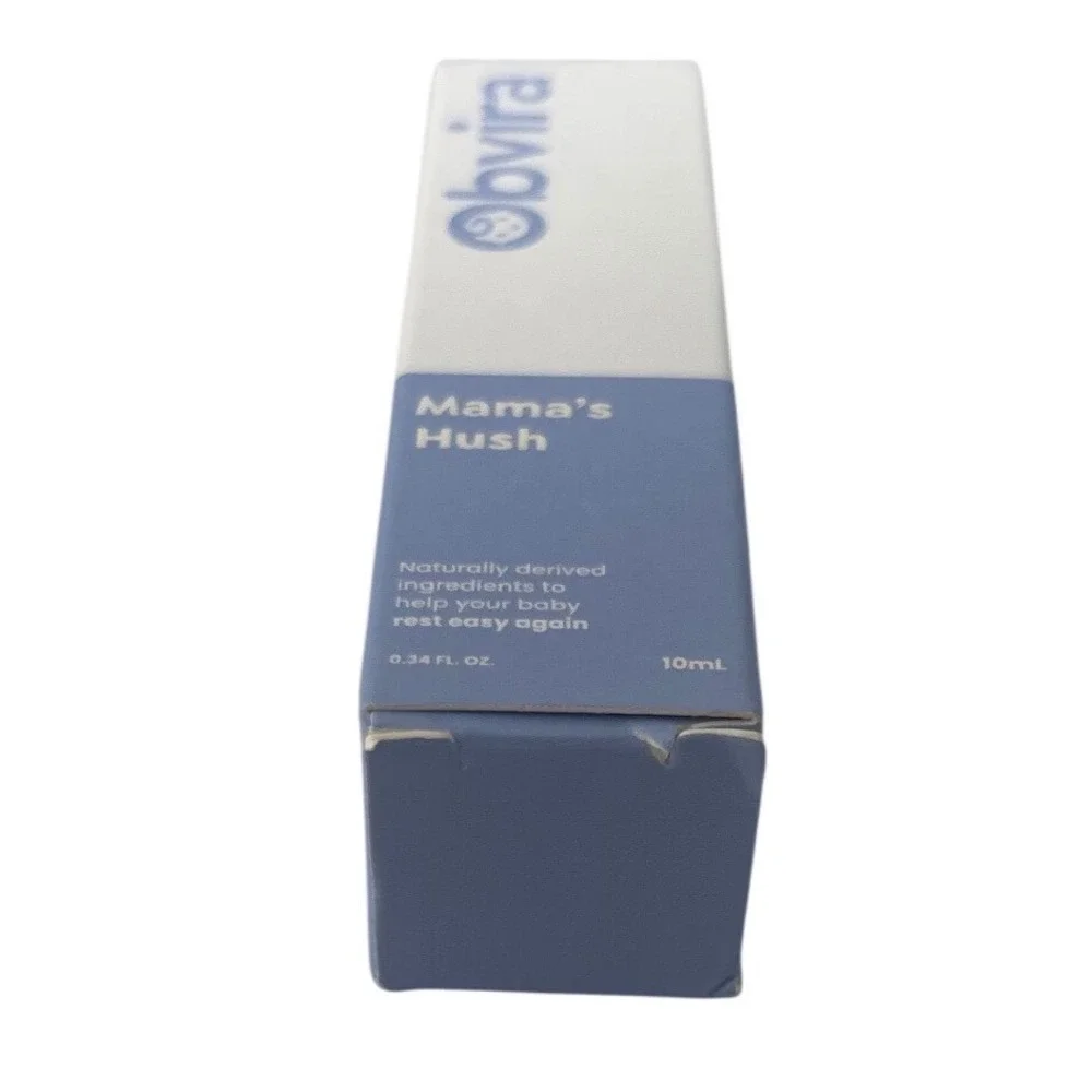 Obvira Mamas Hush Baby Sleep Roll-On 10mL Natural Lavender Chamomile Bedtime NEW